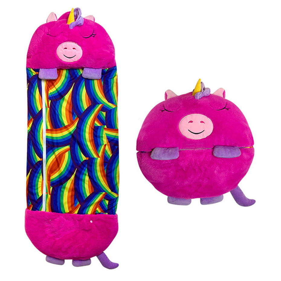 Baby Sleep Sack - Children's Cartoon Sleeping Bag with Pillow