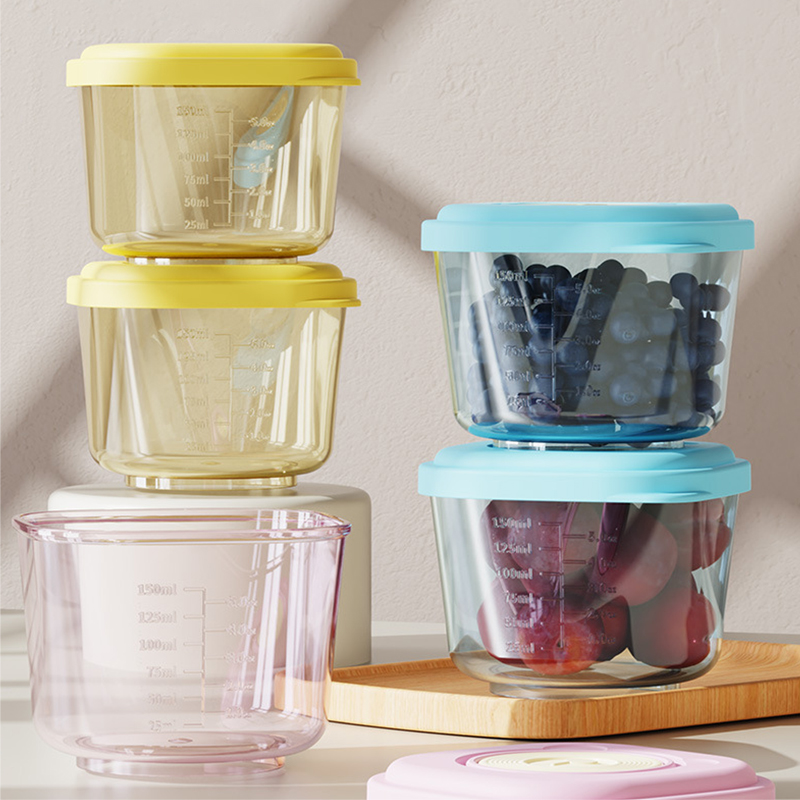 6 Pcs Baby Food Storage Contai - Baby Products Storage Box review and price
