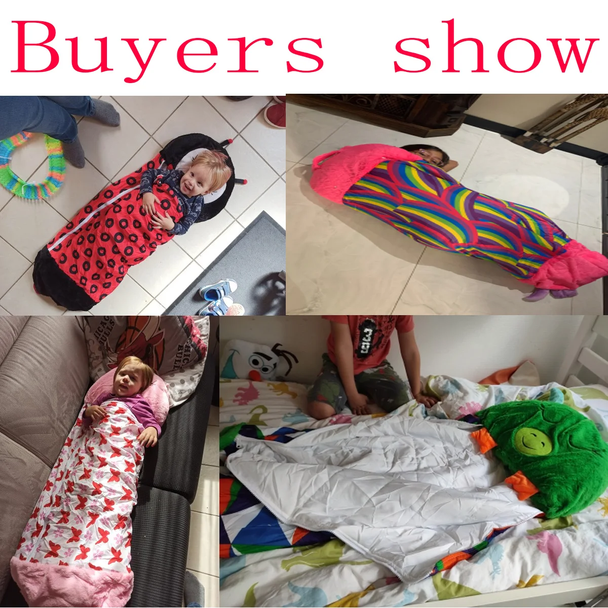Kids Cartoon Animal Sleeping B - Baby Sleep Sack review and price