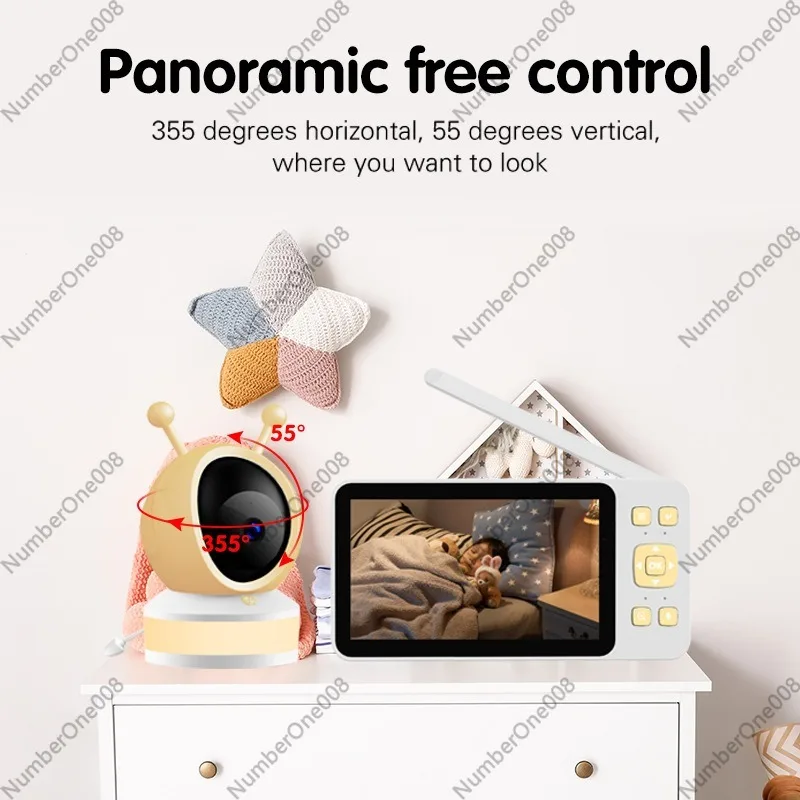 5 Inch HD Baby Monitor, Wirele - Wireless Baby Monitor review and price