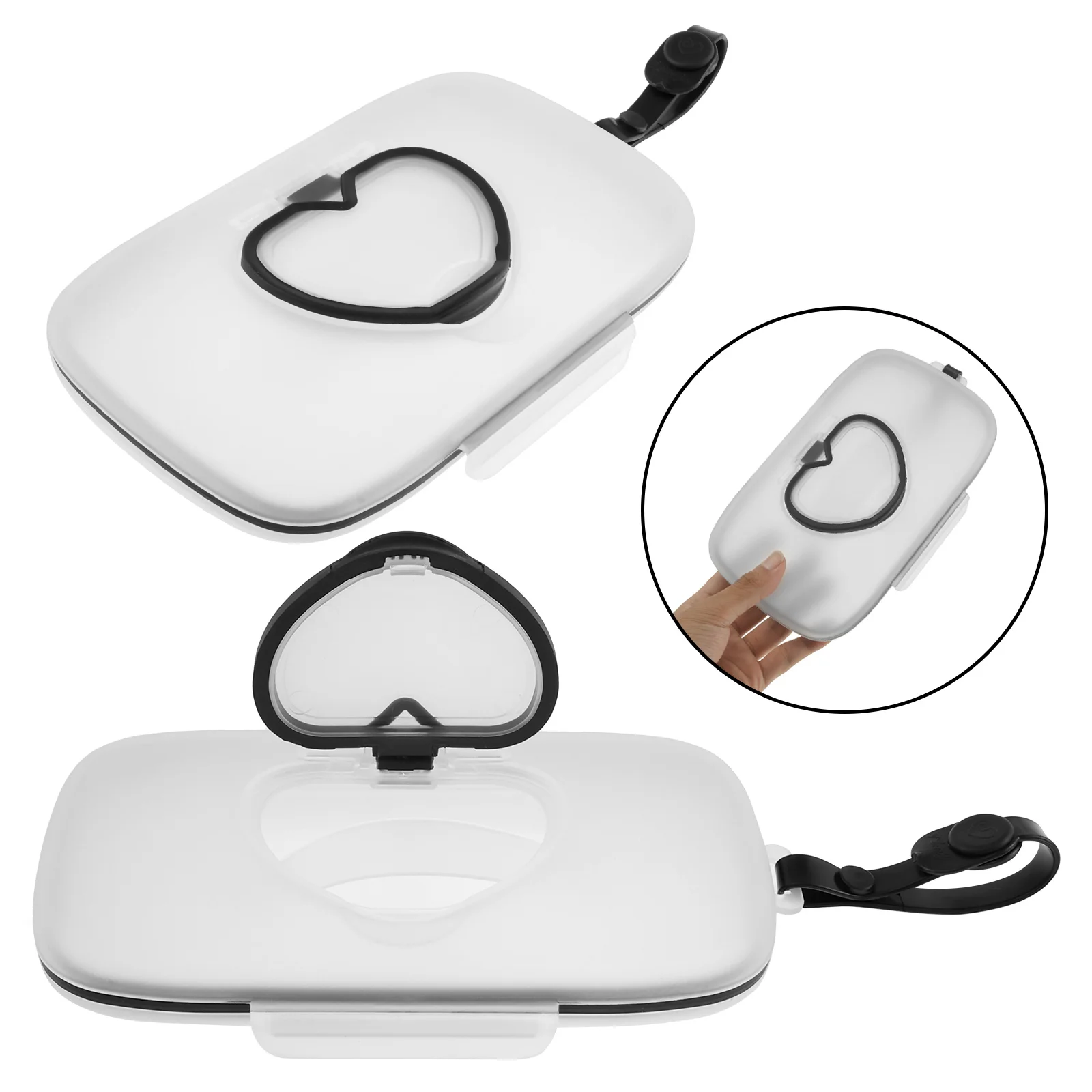 2 Pcs Wipes Dispenser Portable - Baby Products Storage Box review and price