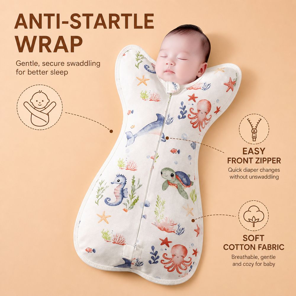 Cotton Baby Swaddle Blanket Zi - Baby Sleep Sack review and price