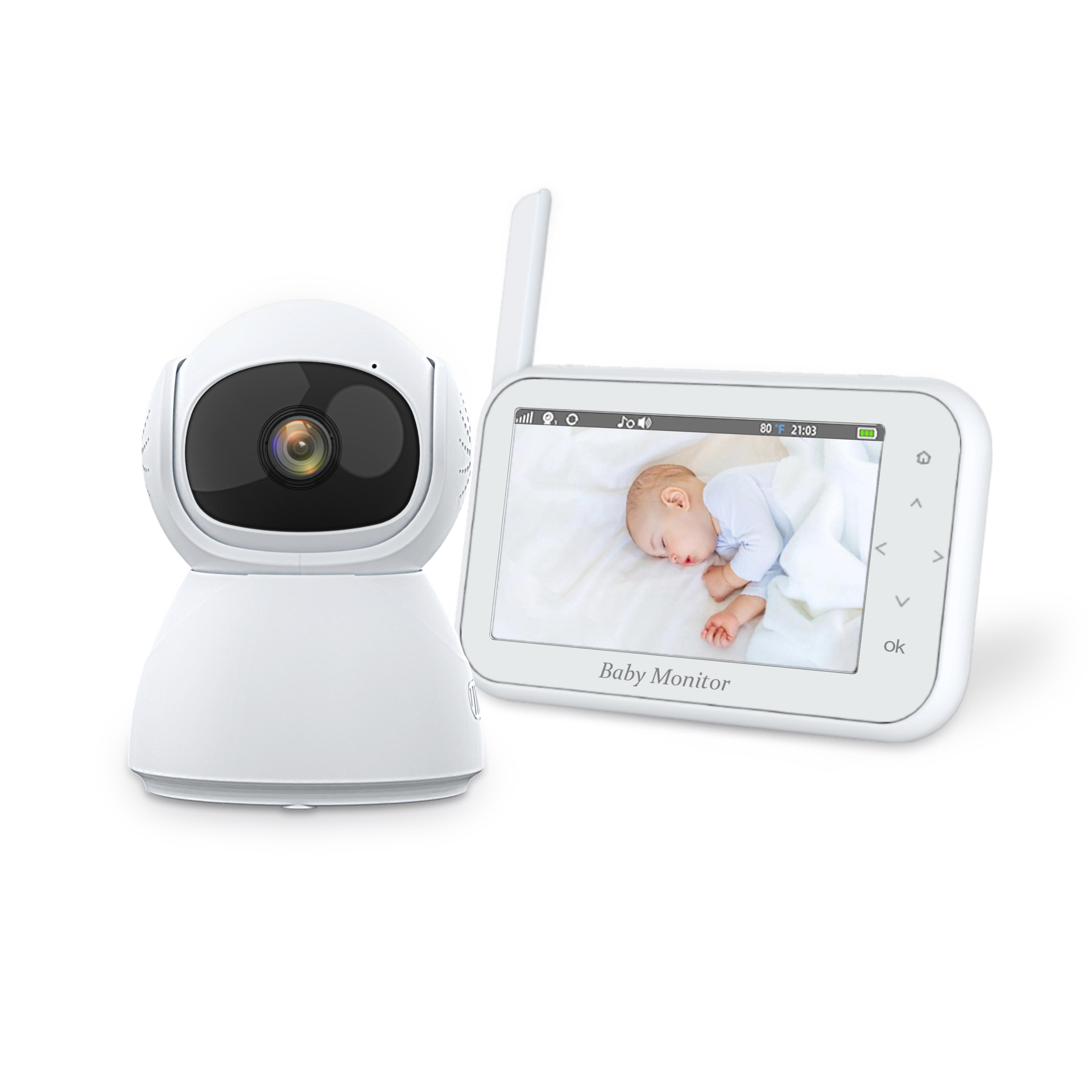 720P Wireless PTZ Baby Monitor - Wireless Baby Monitor review and price