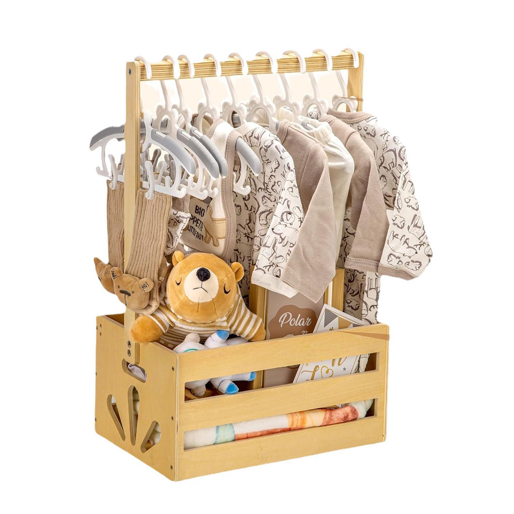 2025 Large Wooden Baby Product - Baby Products Storage Box review and price