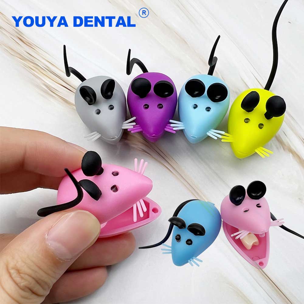 50Pcs Baby Tooth Box 3D Mouse  - Baby Products Storage Box review and price